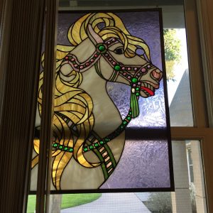 Horse Glass Work